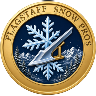 Flagstaff Snow Pros coin logo